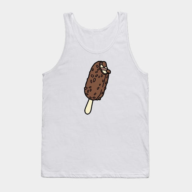 Chocolate Popsicle Tank Top by nightDwight